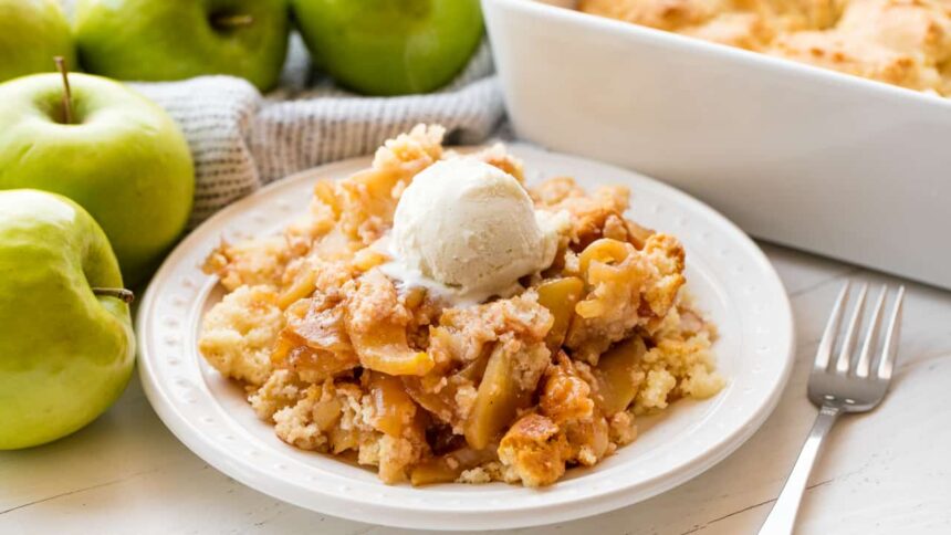 Old Fashioned Apple Cobbler