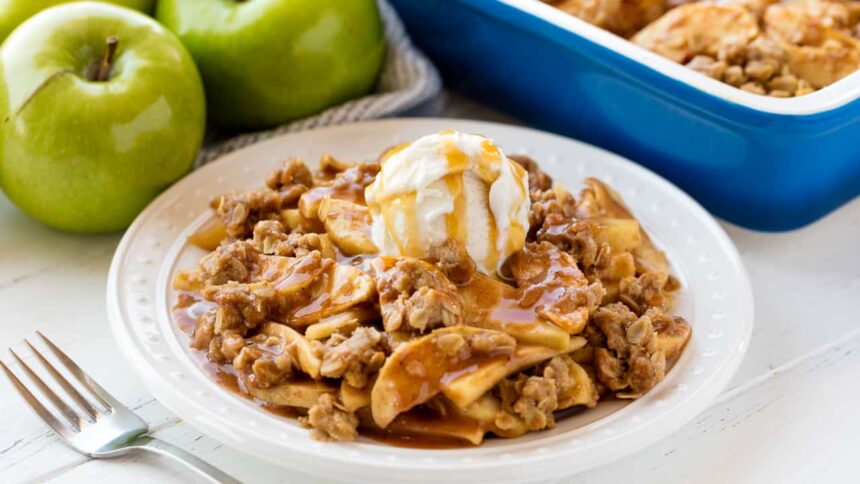 Apple Crisp Recipe | The Stay At Home Chef