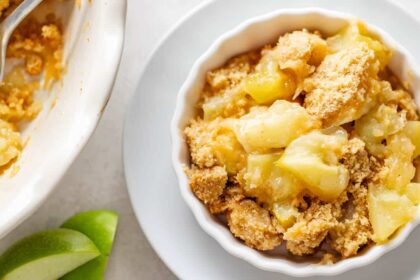 Apple Crumble - The Stay At Home Chef