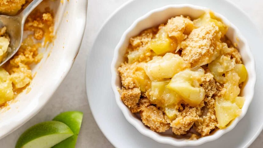 Apple Crumble - The Stay At Home Chef