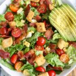 BLT Chopped Salad - Barefeet in the Kitchen