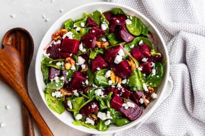 Beet Salad with Orange Balsamic Vinaigrette