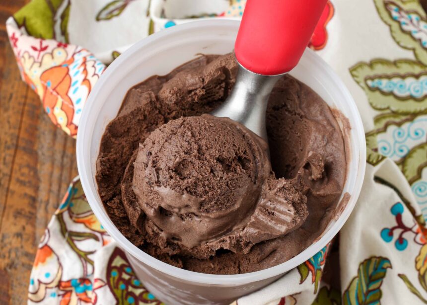 Chocolate Chocolate Chip Ice Cream