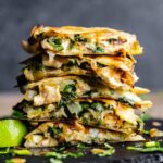 Cilantro-Lime Chicken Quesadillas