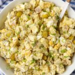 Dill Pickle Potato Salad - Barefeet in the Kitchen