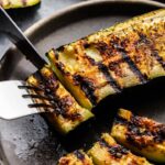 Lemon Garlic Grilled Zucchini