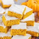 Easy Pumpkin Bars - The Stay At Home Chef