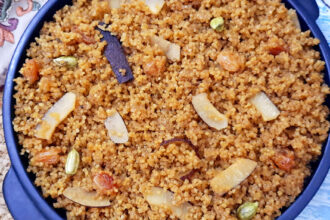 Gud Wale Samai (Jaggery with Little Millets)