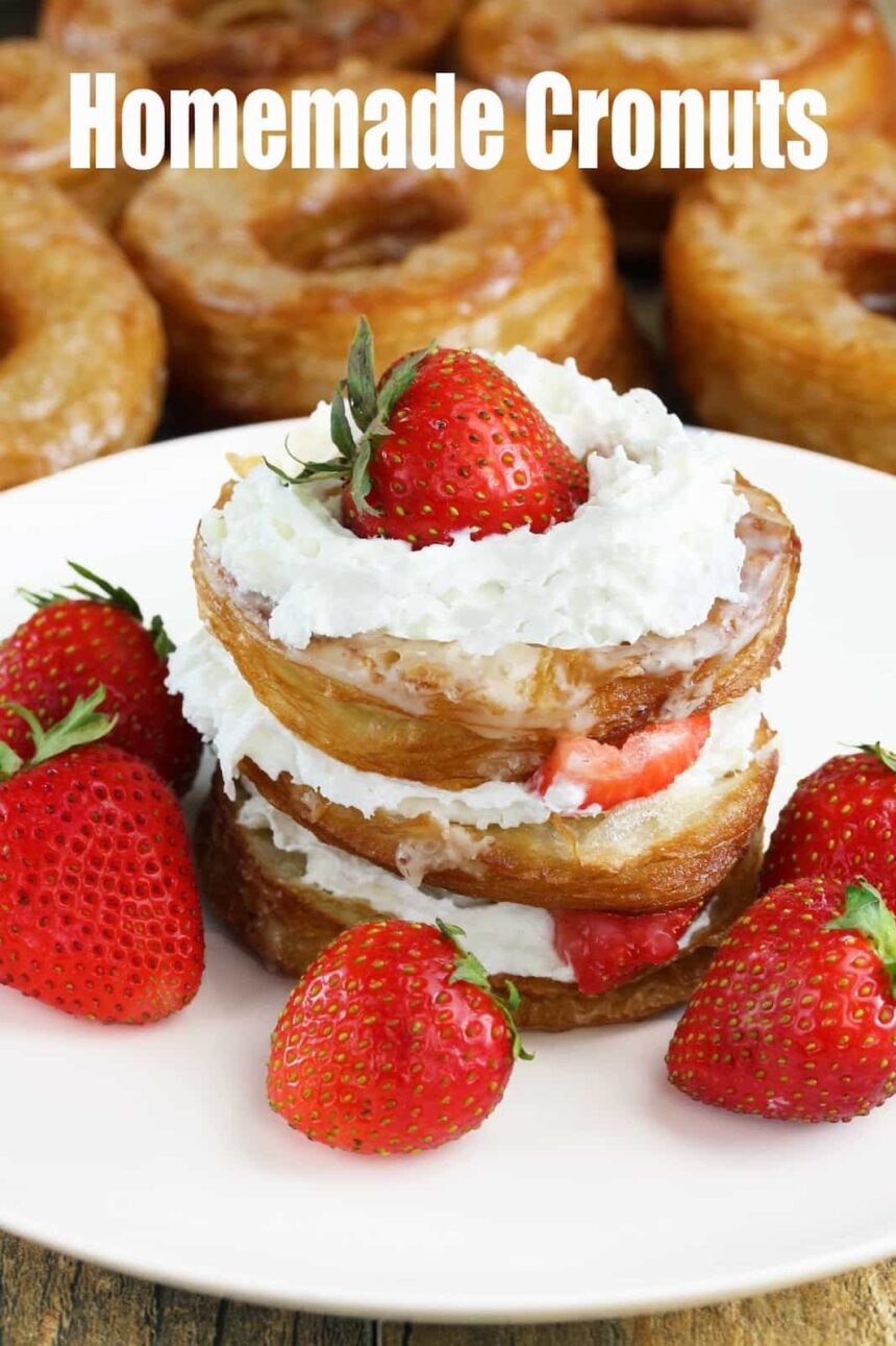 Homemade Cronuts