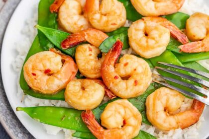 Simple Honey Garlic Shrimp - The Stay At Home Chef