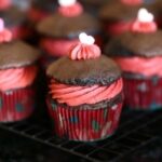 Whoopie Pie Cupcakes with Red Velvet Frosting