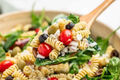 Mediterranean Pasta Salad - The Stay At Home Chef