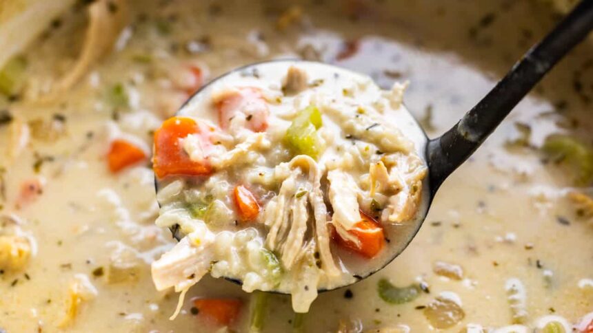 Mom's Chicken and Rice Soup