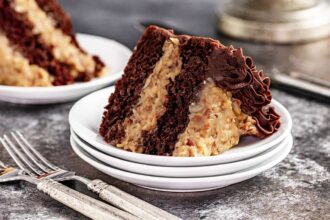 The Most Amazing German Chocolate Cake