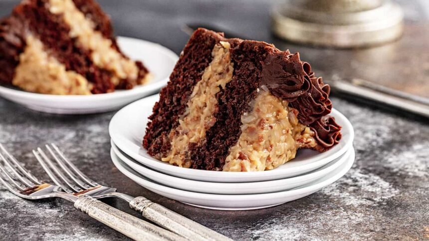 The Most Amazing German Chocolate Cake