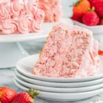 The Most Amazing Strawberry Cake