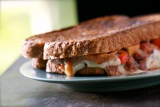 Southwestern Vegan Grilled Cheese Sandwich