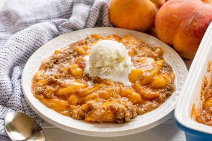 Best Ever Peach Crisp