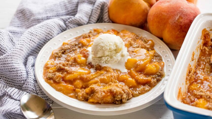 Best Ever Peach Crisp