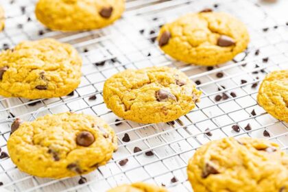 Pumpkin Chocolate Chip Cookies - The Stay At Home Chef