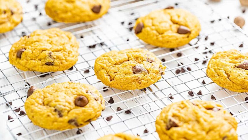 Pumpkin Chocolate Chip Cookies - The Stay At Home Chef