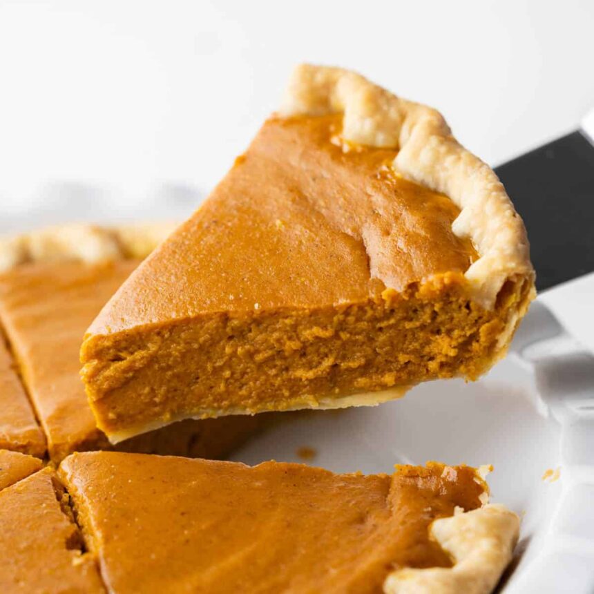 Easy Homemade Pumpkin Pie