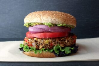 white bean quinoa burger