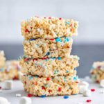 Red White & Blue Rice Krispie Treats