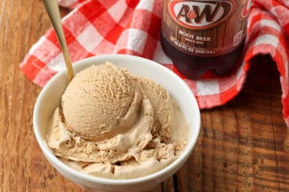 Root Beer Ice Cream - Barefeet in the Kitchen