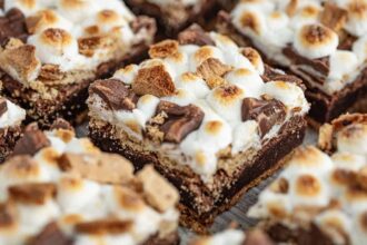 Decadent S'mores Brownies