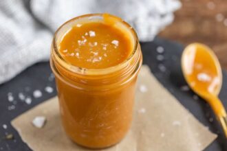 Sea Salt Caramel Sauce - The Stay At Home Chef