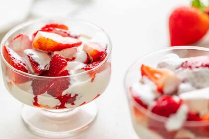 Strawberries and Cream - The Stay At Home Chef