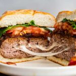 Stuffed Caprese Burgers - The Stay At Home Chef