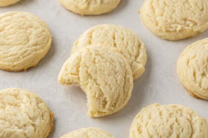 Perfectly Soft Drop Sugar Cookies