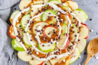 The Best Apple Nachos - The Stay At Home Chef