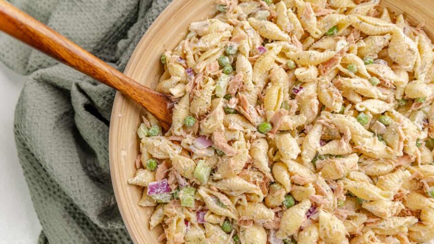 Tuna Pasta Salad - The Stay At Home Chef