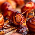 Bacon Wrapped Water Chestnuts (Pūpūs)