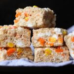 Candy Corn Rice Krispie Treats