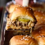 Crazy Delicious Cheeseburger Sliders | Cookies and Cups