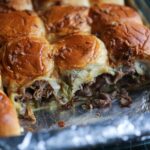 Philly Cheesesteak Sliders | Cookies and Cups