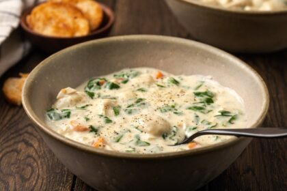 One-Pot Chicken Gnocchi Soup | Cookies and Cups