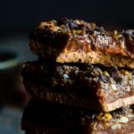 Chocolate Pecan Pie Bars With Date Caramel [Vegan, Gluten-Free, Paleo] – One Green Planet