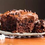 Crazy Moist Chocolate Poke Cake