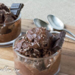 Easy Sugar-Free Dairy-Free Keto Chocolate Sorbet