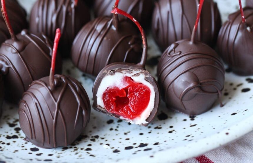 Easy Chocolate Covered Cherries Recipe