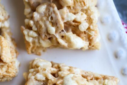 Cinnamon Toast Crunch Rice Krispie Treats