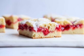 Cobblestone Cherry Cake | Cookies and Cups