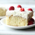 Coconut Poke Cake - Cookies and Cups