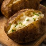 Crock Pot Baked Potatoes | Cookies and Cups