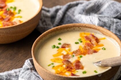 Instant Pot Potato Soup | Cookies and Cups